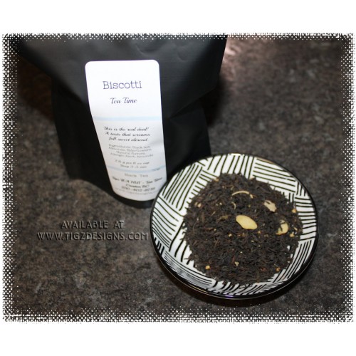 BISCOTTI - Flavored Black Tea | Tea Time